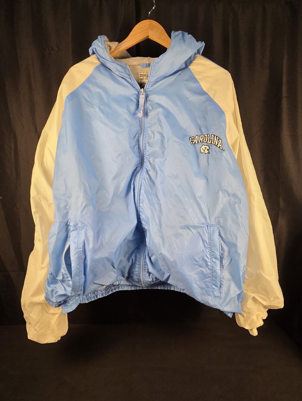 Vtg Steve And Barry's North Carolina Windbreaker Lined XXL